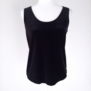 Chico's Black Velvet Tank